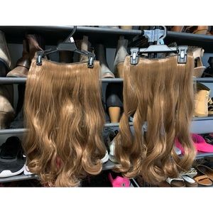 Chestnut Brown clip in hair extensions